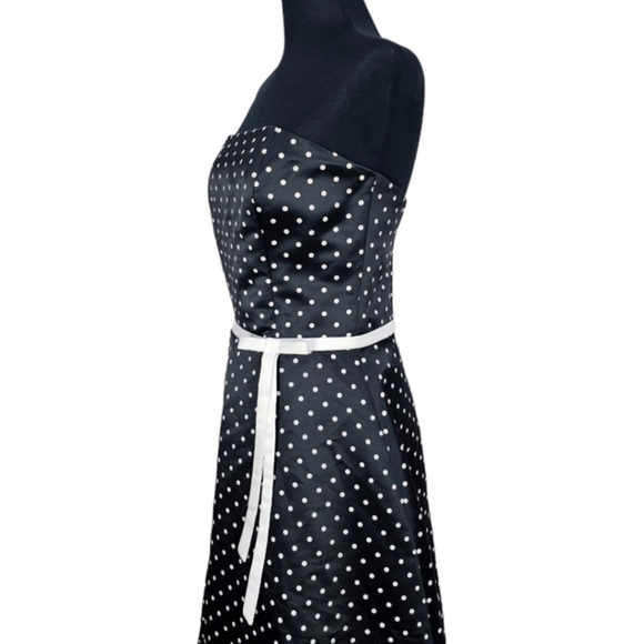 Gunne Sax Jessica McClintock Vintage Rockabilly Retro 50s Polka Dot Swing Dress - Picture 10 of 13